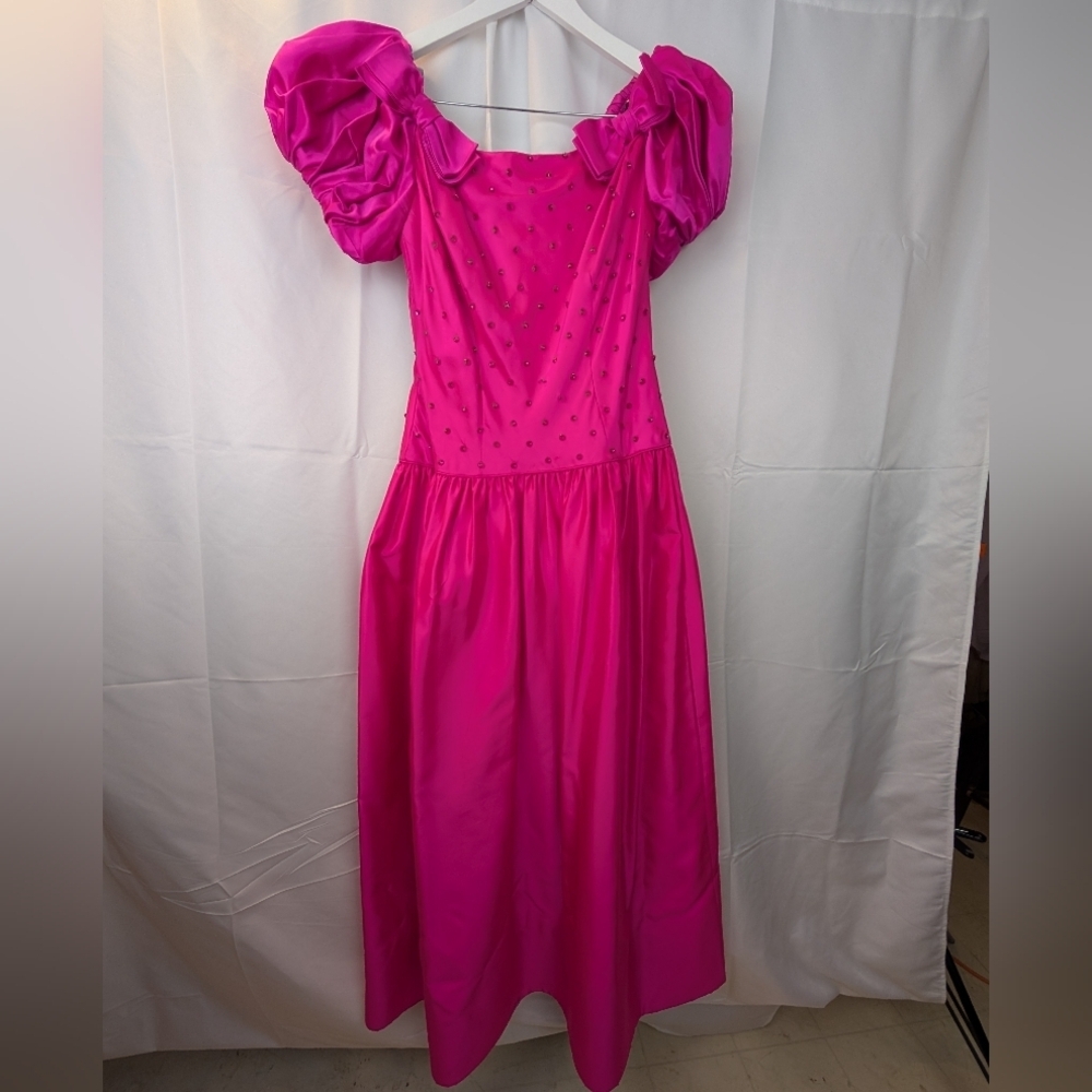 Maggy Reeves couture vintage gown size M(estimated)